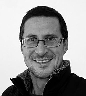 Dael.williamson black and white headshot