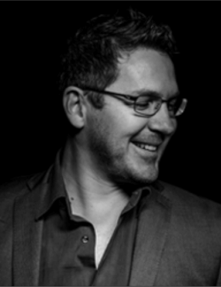 alan haefele black and white headshot